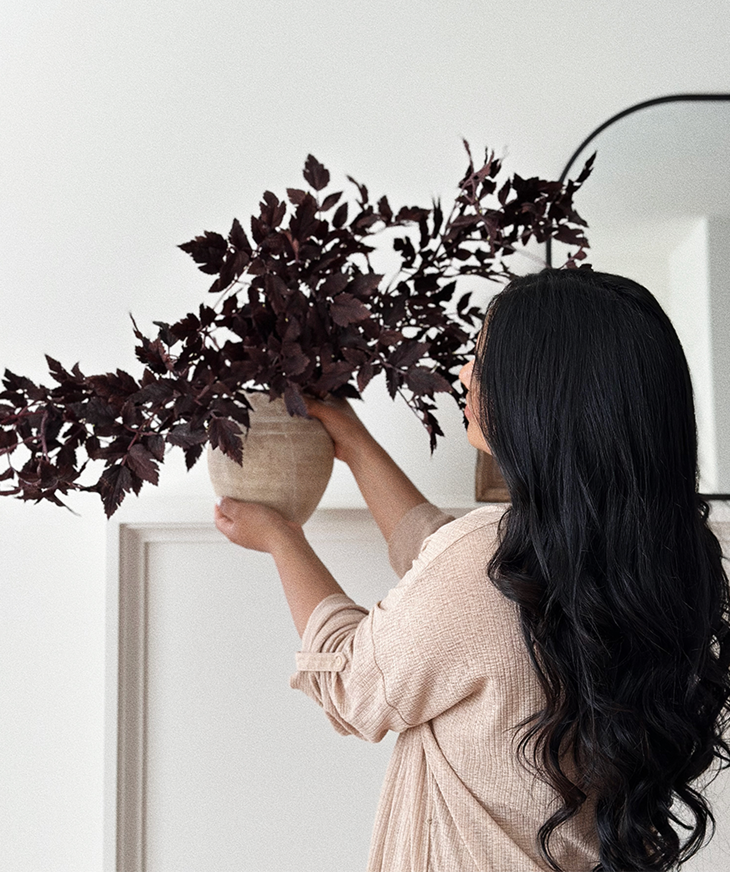 Decorating with Afloral Cimicifuga Stems