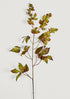 Artificial Fall Leaves Tall Grape Ivy Branch at Afloral 