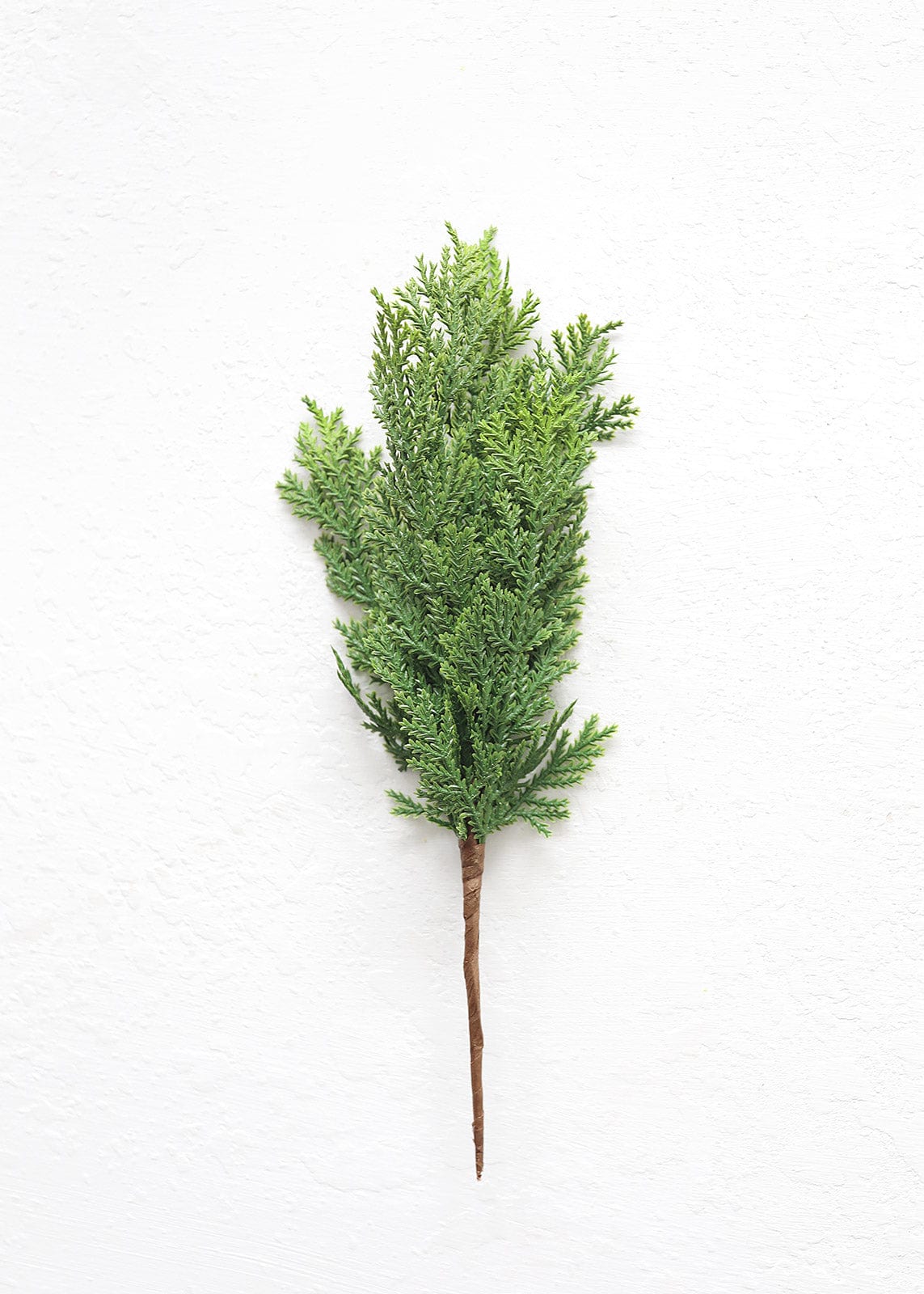 Artificial Winter Greens Fake Cedar Pick in Green