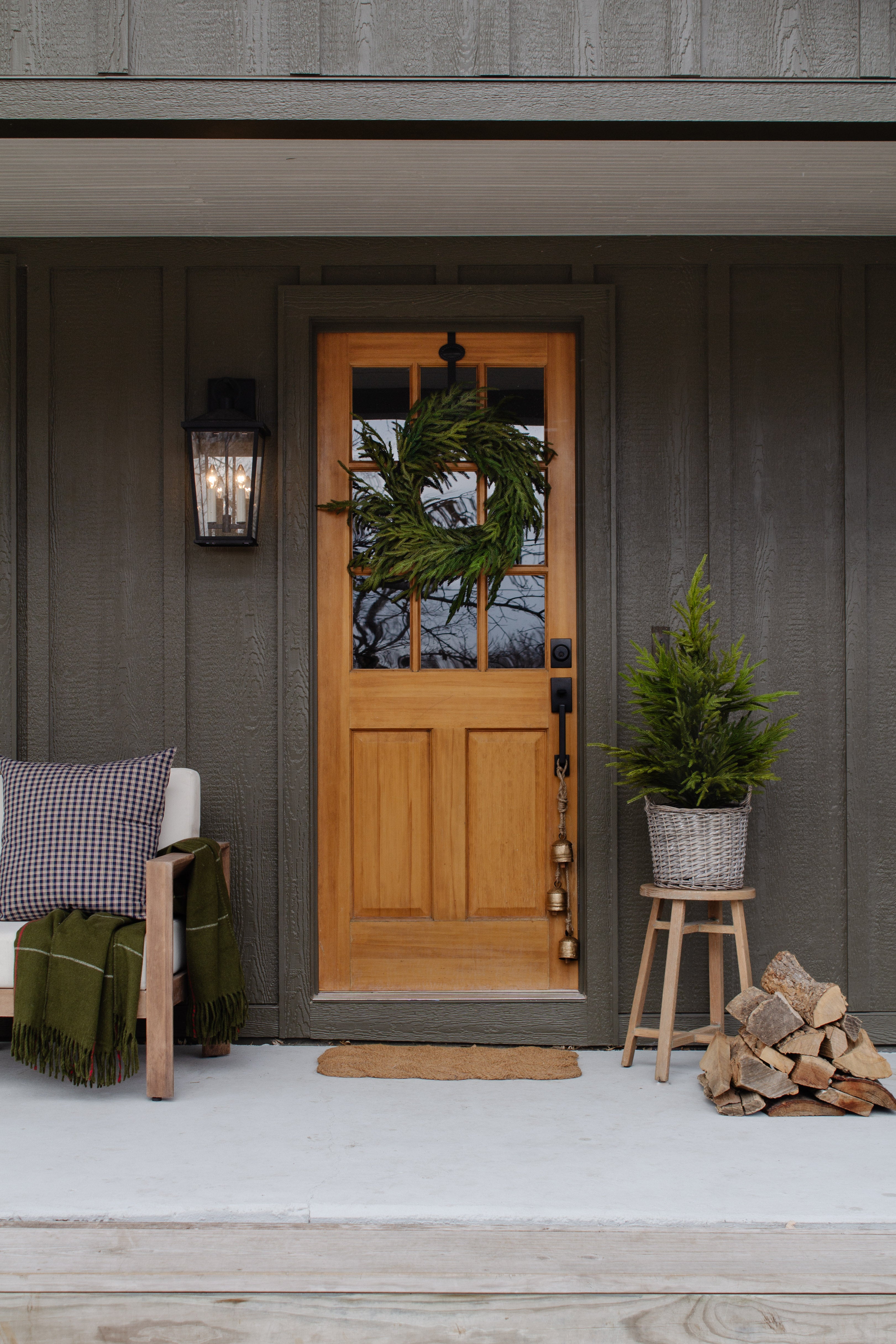 afloral Norfolk pine wreath