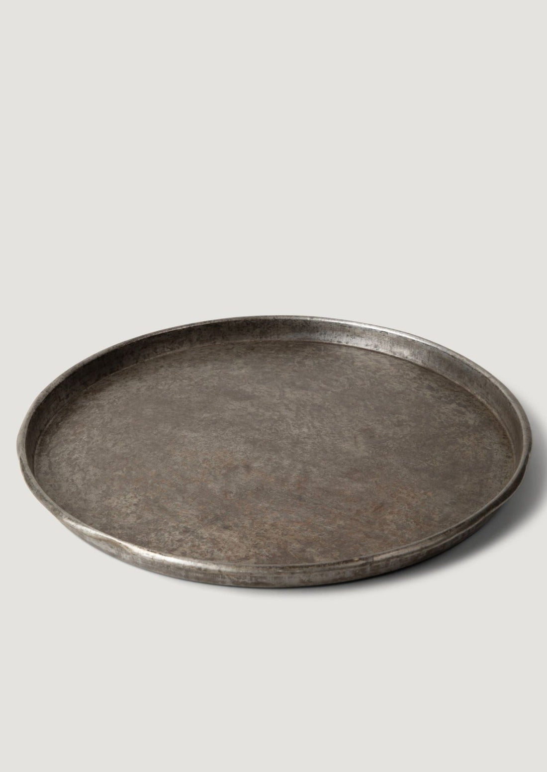 Recycled Steel Tray with Rustic Patina at Afloral
